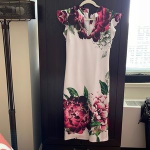 NY and Company floral dress size medium